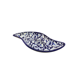 Leaf shape plate